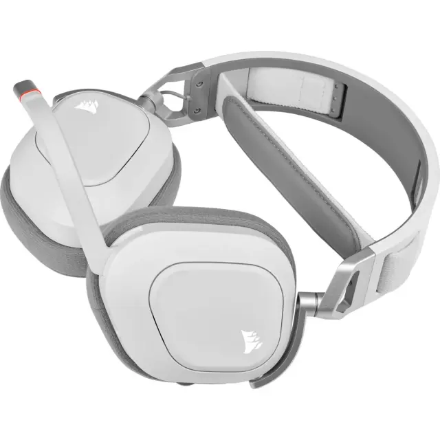 Gaming headset with microphone Corsair HS80 RGB White wireless PC/PS5/PS4 