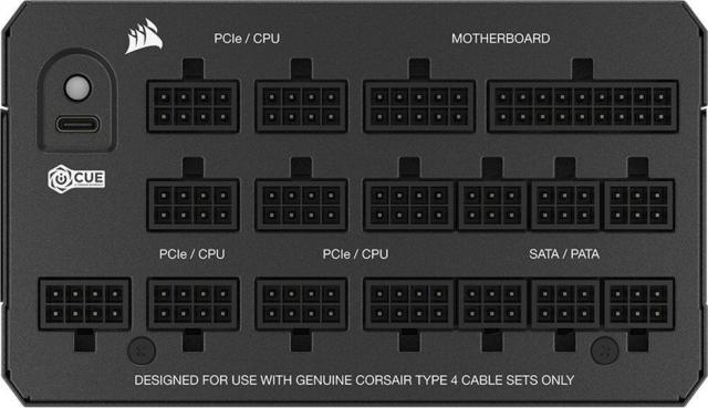 Захранващ блок Corsair HX1200i 1200W 80+ Platinum ATX 3.1, Fully Modular 
