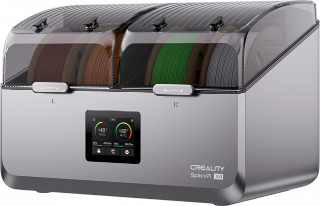 Сушилня за филаменти за 3D принтер Creality Space Pi x4, за 4 ролки 