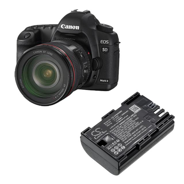 Батерия за фотоапарат CANON EOS 5D, EOS 60D LiIon 7.2V 2000mAh  Cameron Sino 