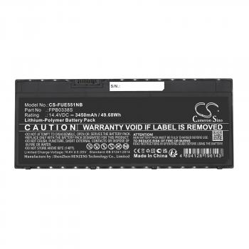 Laptop Battery for FUJITSU LifeBook E448, E5511, T939, U7410, U747, U757, FMVNBP248, FPCBP531 LiPo 14.4V 3450 mAh CAMERON SINO
