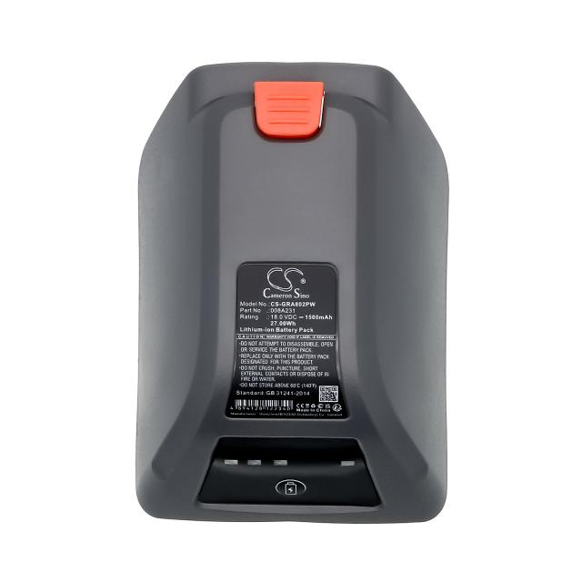 Батерия за компютър за поливане Gardena 8025-20 Comfort Wand-Schlauchbox 35 roll-up automatic Li  LiIon 18V 1500mAh Cameron Sino 