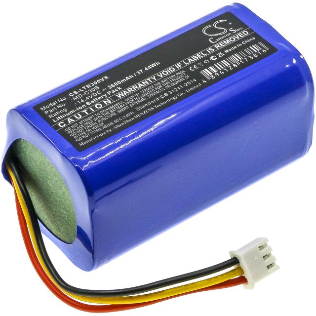 Camera Battery for Vacuum cleaner  Blaupunkt BPK-VCBB1XB, V-tac VT-5555, Midea М4 LiIon 14,4V 2600mAh CAMERON SINO 