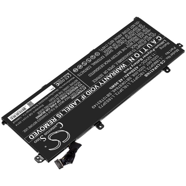Laptop Battery for  LENOVO ThinkPad P43s, ThinkPad T490, L18C3P73 LiPo 11.52V 4250mAh CAMERON SINO 