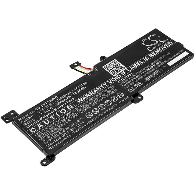 Laptop Battery for  LENOVO 130-14AST, IdeaPad 320-15AST, Ideapad 320-17IKB L16C2PB1 LiPo 7.5V  3900mAh CAMERON SINO 