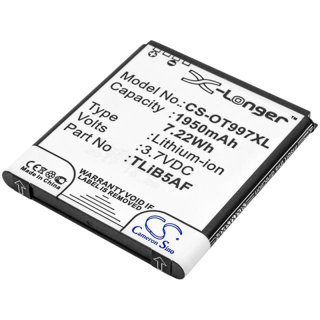 Mobile battery  ALCATEL LinkZone MW40, MW40  CAB32E0000C1 LiIon 3,7V 1950mAh CAMERON SINO 