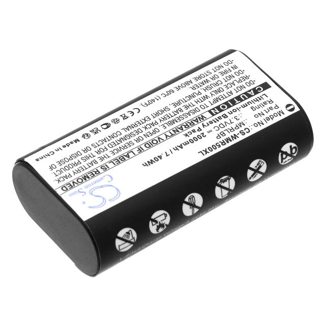 Батерия за за безжични  Bluetooth слушалки Wisycom MPRLBP, MPR30, MPR50, MPR51, MPR52, MTP60 LiIon 3.7V 2000mAh CAMERON SINO 