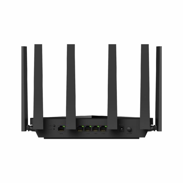 Cudy BE6500 2.5Ghz Gigabit Dual Band Wi-Fi 7 Wireless Router, 1x1Gbps WAN port, 4x10/100/1000, 6x5dBi antennas, black 