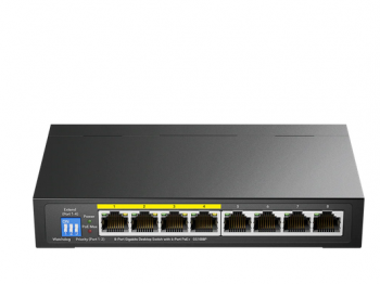 Switch Cudy GS1008P 8-port Gigabit PoE+ Switch, 60W, unmanaged