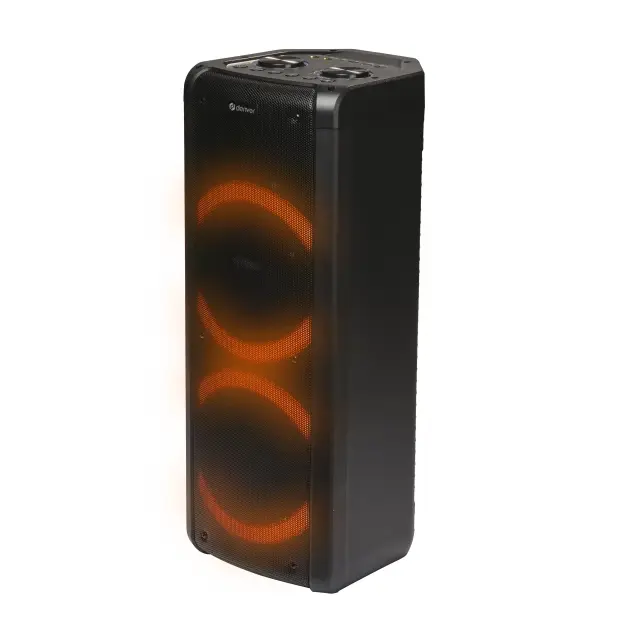 Блутут парти караоке колона Denver BPS-352 с LED осветление, микрофон, 2 x 6,5” woofers 