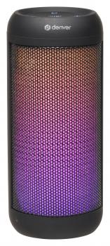 Блутут колонка Denver BTL-63, с RGB осветление и опция за TWS сдвояване