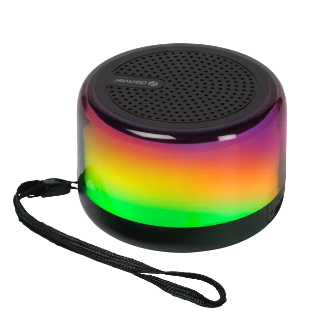 Блутут колонка Denver BTP-103, с RGB осветление и опция за TWS сдвояване 