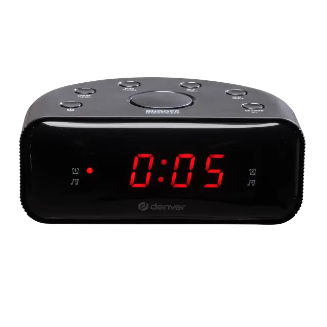 FM радио часовник Denver CR-430MK2, с двойна аларма и LED дисплей 