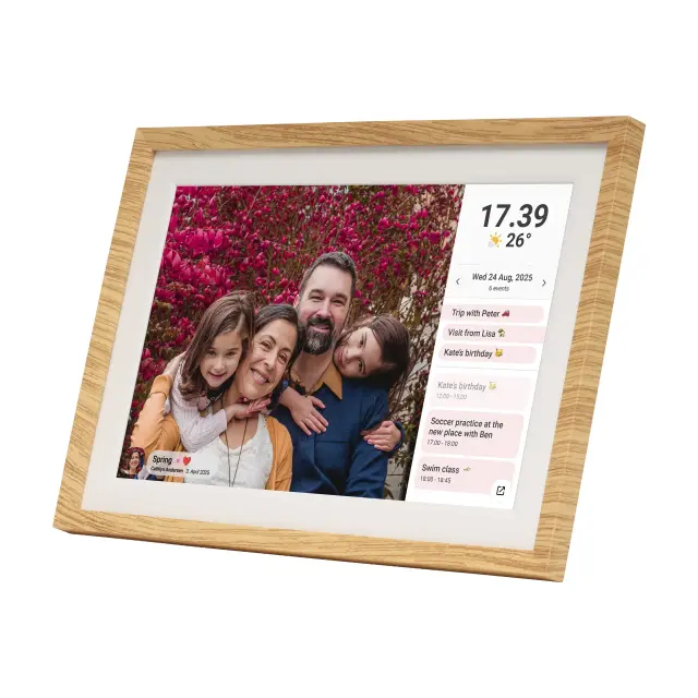 Дигитална смарт фоторамка Denver PFF-1018, 10.1" Wi-Fi, Frameo app 