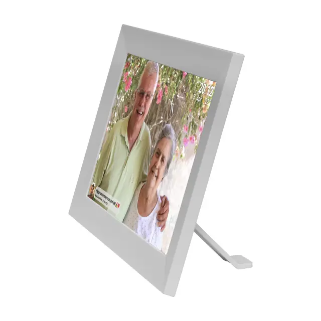 Дигитална смарт фоторамка Denver PFF-1024WMK3 WHITE, 10.1" Wi-Fi, Frameo app 