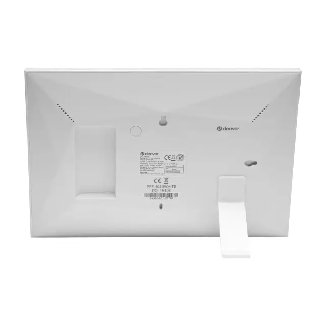Дигитална смарт фоторамка Denver PFF-1024WMK3 WHITE, 10.1" Wi-Fi, Frameo app 