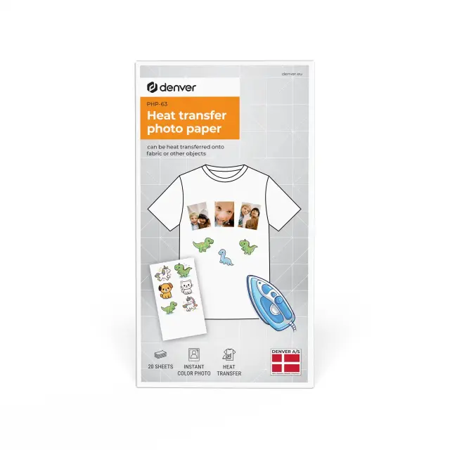 Термотрансферна фотохартия Denver PHP-63 за принтер Denver MCP-6010 