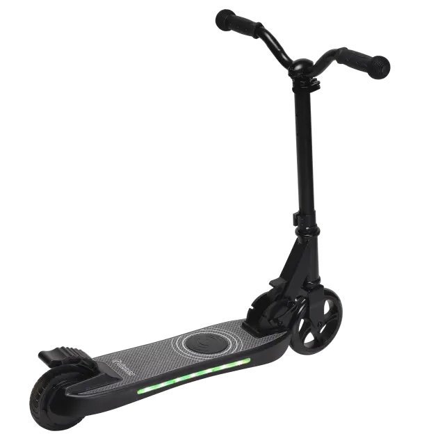 Детска електрическа тротинетка Denver SCK-5500B Black със 120 W мотор и LED светещи колела 