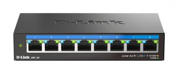 Суич D-Link DMS-108/E, 8 портов 2.5G Multi-Gigabit