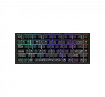 Tastatura wireless gaming Dark Project ALU81A Terra Nova R2 Black RGB