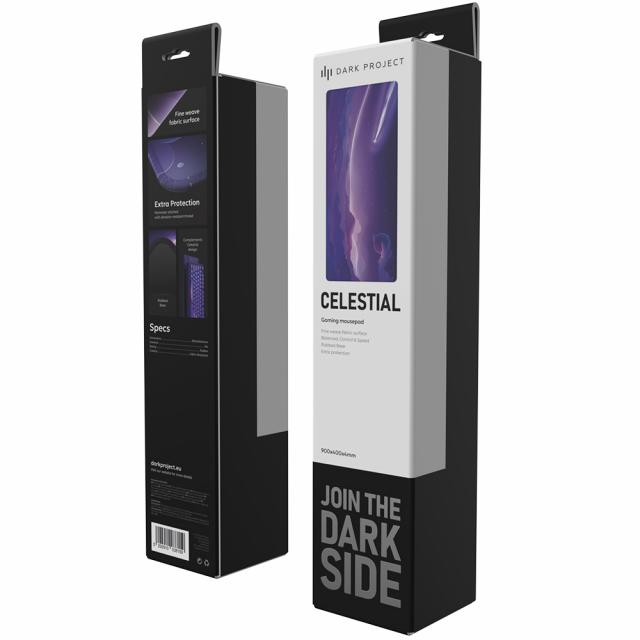 Mousepad Dark Project - Celestial XL 