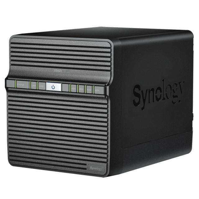 Synology NAS DS423 network storage, for 4 drives 