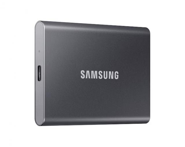 Външен SSD Samsung T7, 4TB, Titan Grey 