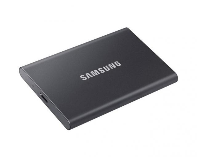 Външен SSD Samsung T7, 4TB, Titan Grey 