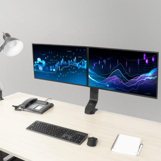 ACT Stand for 2 monitors 27" with height adjustment 