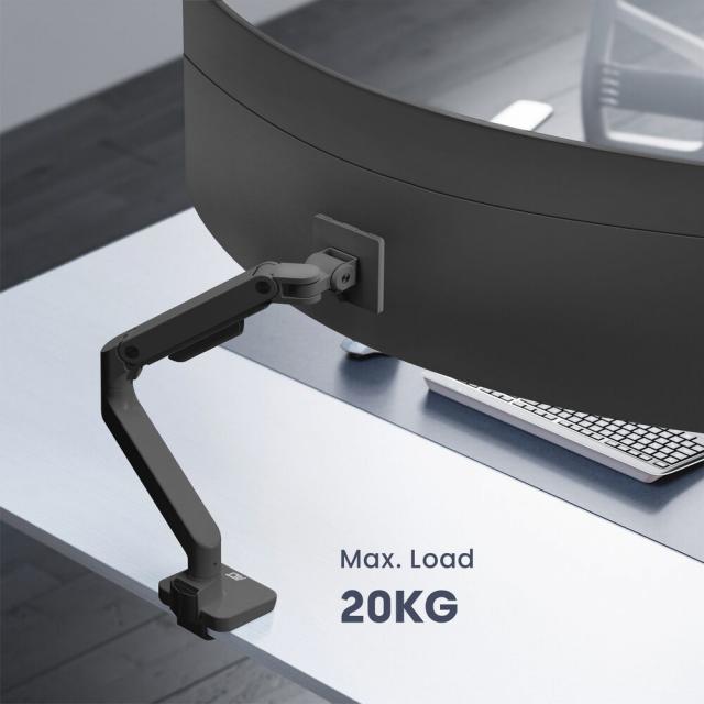 ACT Monitor stand max. 49" with one arm, spring mechanism, up to 20kg 