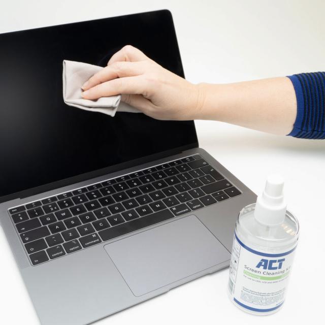 ACT Screen Cleaning Spray with Microfiber Cloth, 200ml 