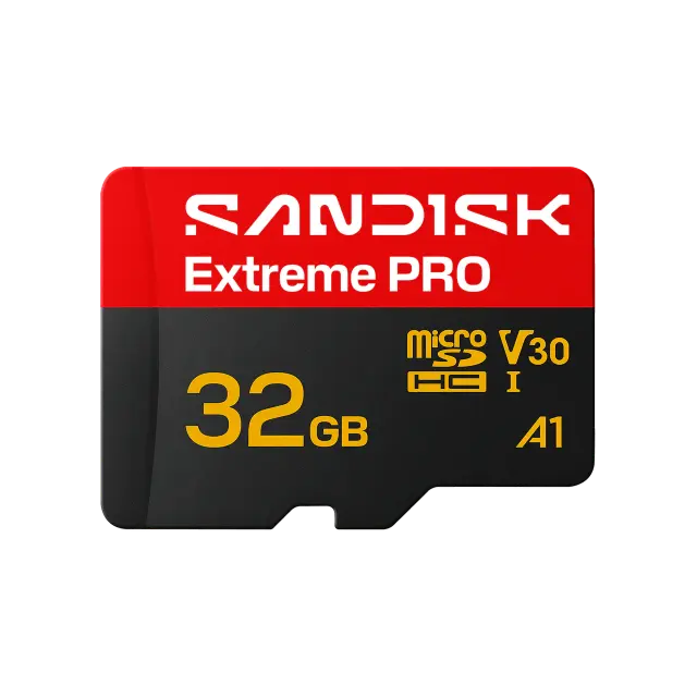 Sandisk карта Extreme PRO microSD™ UHS-I Card 32GB, Read up to 100MB/s, Write 90MB/s 