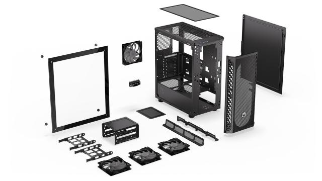 Кутия ENDORFY Signum 300 ARGB - Middle Tower 