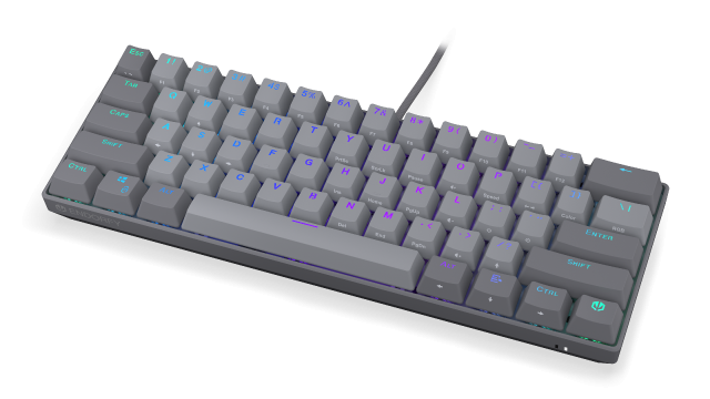 Endorfy mechanical keyboard Thock V2 Compact, PBT, Endorfy Red switch, US Layout 