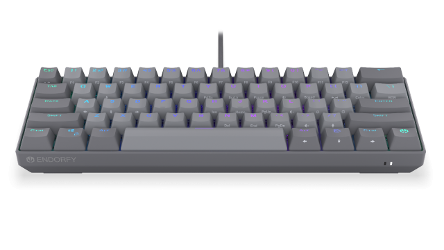 Endorfy mechanical keyboard Thock V2 Compact, PBT, Endorfy Red switch, US Layout 