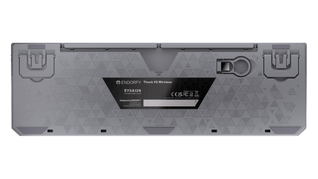 Endorfy mechanical keyboard Thock Wireless V2 Full Size, PBT, Endorfy Yellow switch, US Layout 