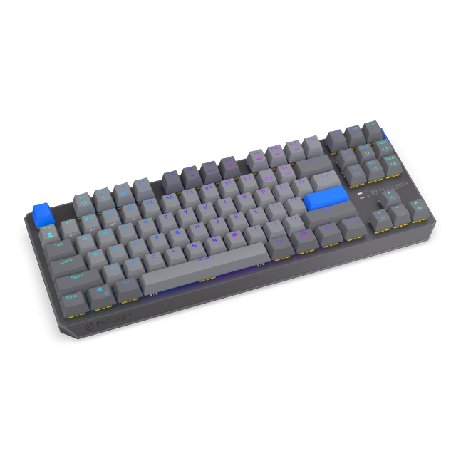 Endorfy mechanical keyboard Thock Wireless V2 TKL, PBT, Endorfy Yellow switch, US Layout