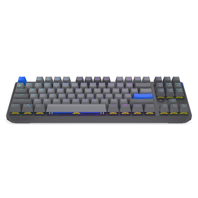 Endorfy mechanical keyboard Thock Wireless V2 TKL, PBT, Endorfy Yellow switch, US Layout