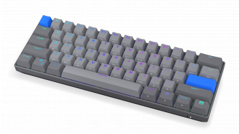 Endorfy mechanical keyboard Thock Wireless V2 Compact, PBT, Endorfy Yellow switch, US Layout