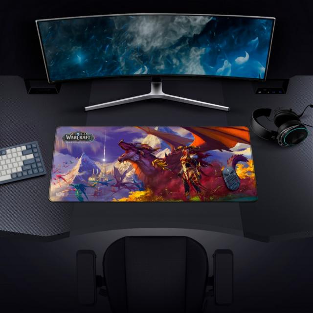Gaming mousepad World Of WarCraft Dragonflight - Alexstrasza & Dragon, XL 
