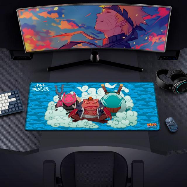 Gaming mousepad Naruto Shippuden - Toads From Mount Myoboku, XL 