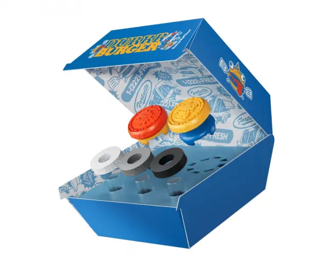 Аксесоар KontrolFreek Thumbsticks  Fortnite® Aim Boost Kit Durrr Burger Edition за PS4/PS5 