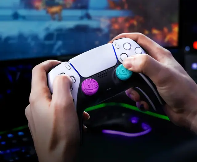 KontrolFreek Fortnite® Universal No-Slip Thumb Grips Supply Llama Edition 