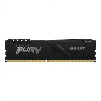 Memory Kingston FURY Beast Black 16GB DDR4 3200MHz - KF432C16BB1/16