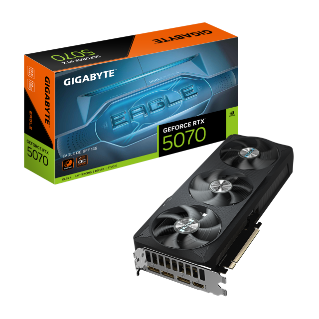 Graphic card GIGABYTE RTX 5070 EAGLE OC SFF 12GB GDDR7 