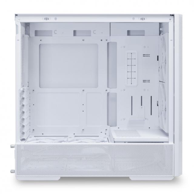 Кутия Lian Li LANCOOL 207 Mid-Tower, Tempered Glass, Бяло 