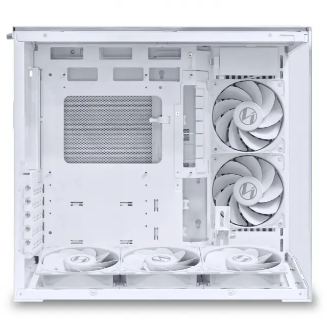 Case Lian Li O11 Dynamic Mini V2 Flow + 5 Fans Mini-Tower - White 