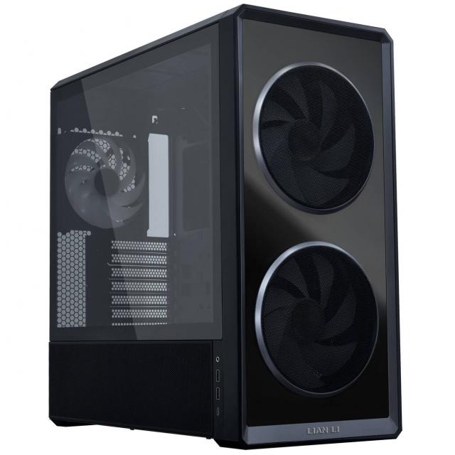Кутия Lian Li LANCOOL 217 INF RGB Mid-Tower, Tempered Glass - Черна 