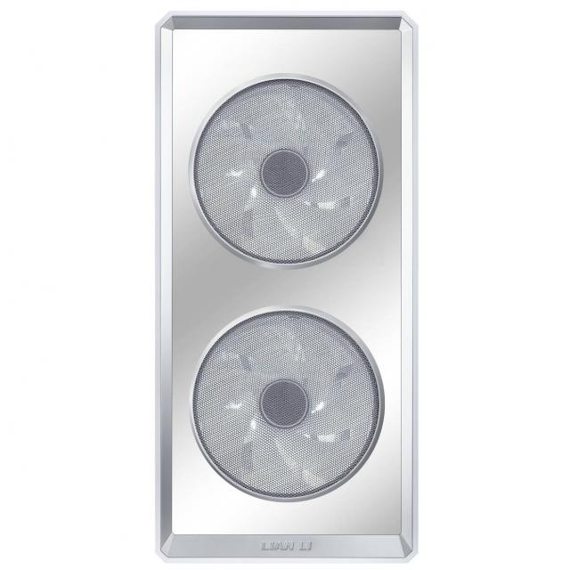 Кутия Lian Li LANCOOL 217 INF RGB Mid-Tower, Tempered Glass - Бял 