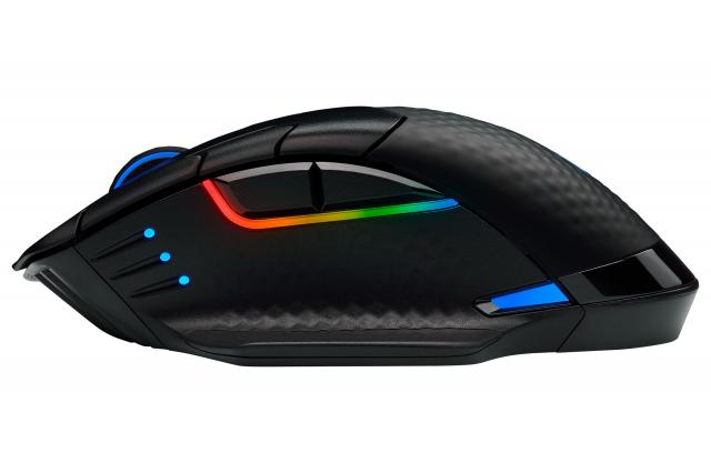 Геймърскa безжична мишка Corsair DARK CORE RGB PRO 